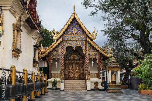 Viharn of the Golden Doors at Wat Phra That Doi Suthep in Chiang Mai