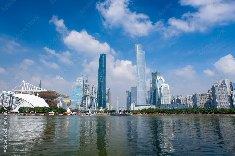 広州 高層ビル群 Stock Photo Adobe Stock