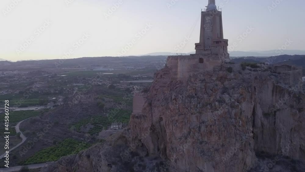 Cristo de monteagudo is a highly valued statue in Murcia. Cristo de monteagudo is a highly valued statue in Murcia.