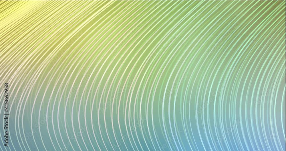 4K looping light blue, yellow footage with stright stripes. Modern abstract moving illustrations with colorful lines. Clip for your commercials. 4096 x 2160, 60 fps.
