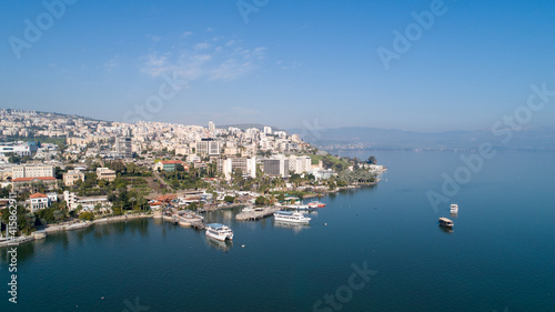 Tiberias city with Sea of the Galilee 2