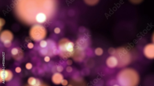 3d rendered illustration of 3d abstract bokeh. High quality photo photo