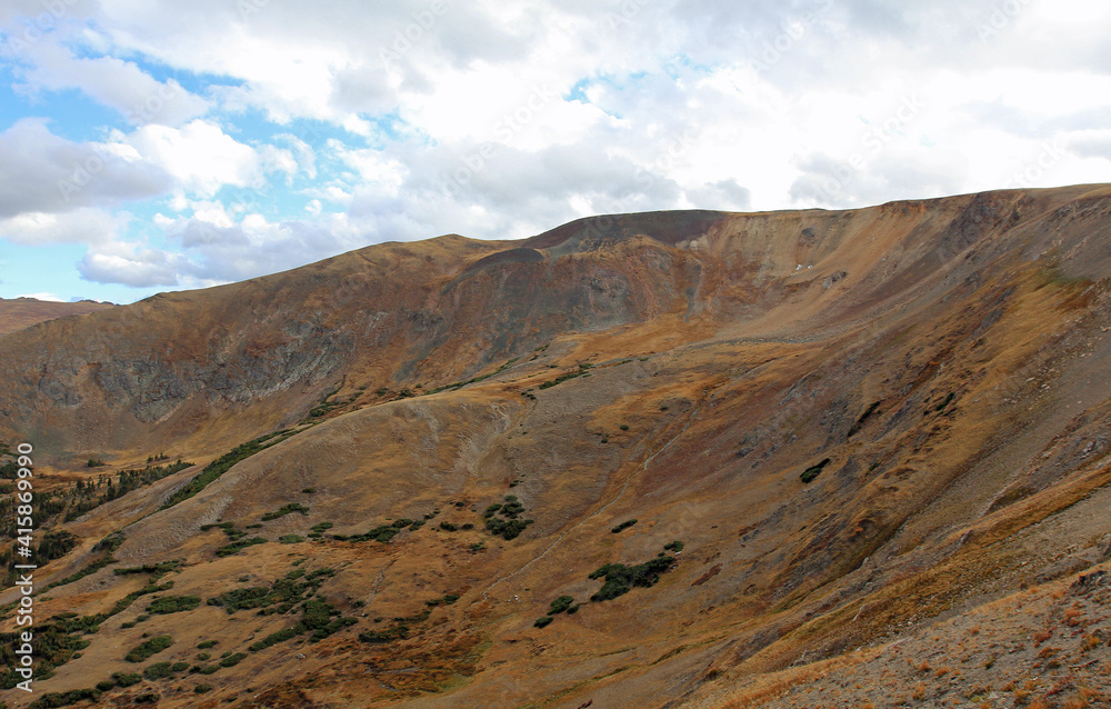 Brown cliffs - Rocky Mountains National Park, Colorado