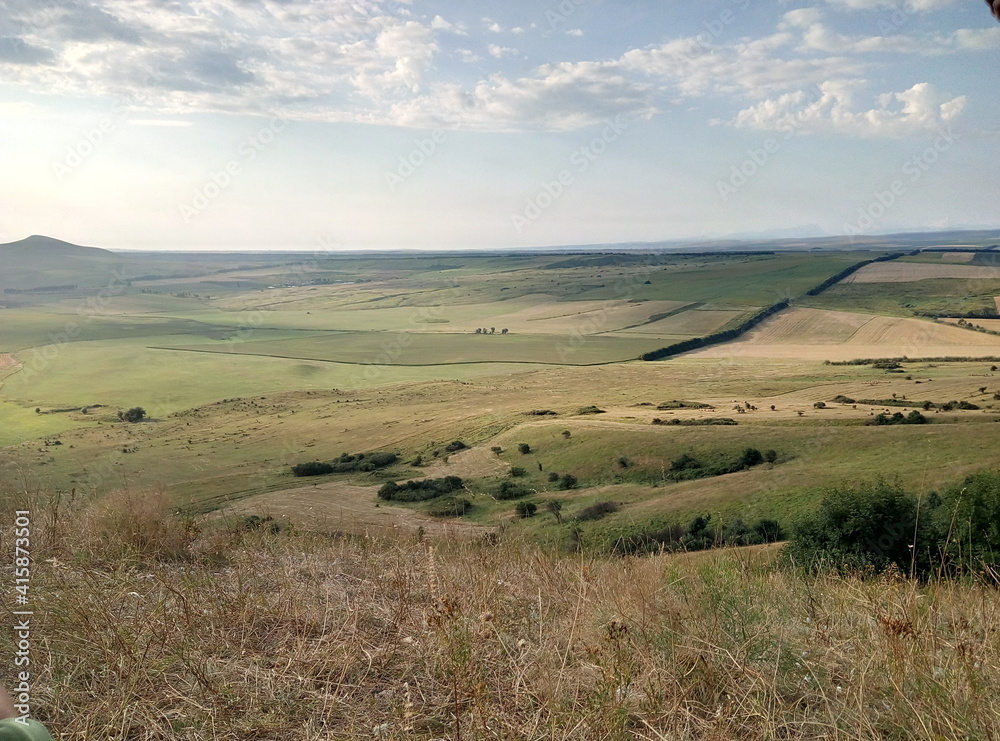 Fototapeta premium landscape with hills