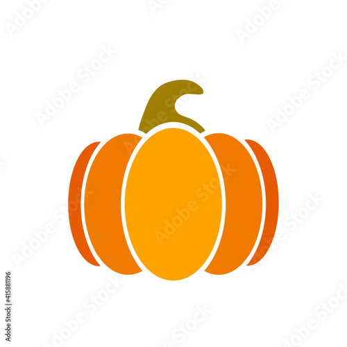 pumpkin isolated on white background