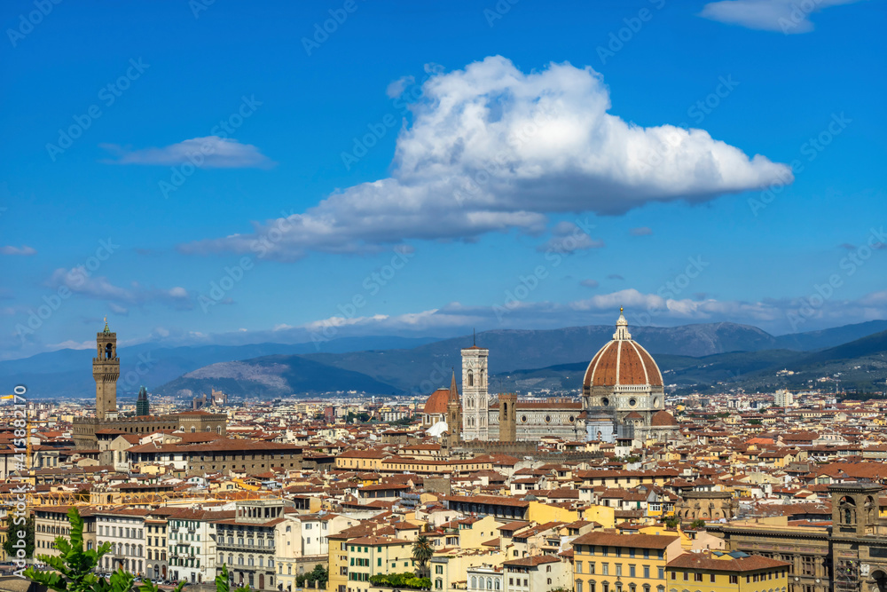 Cityscape view of Florence, Tuscany, Italy.