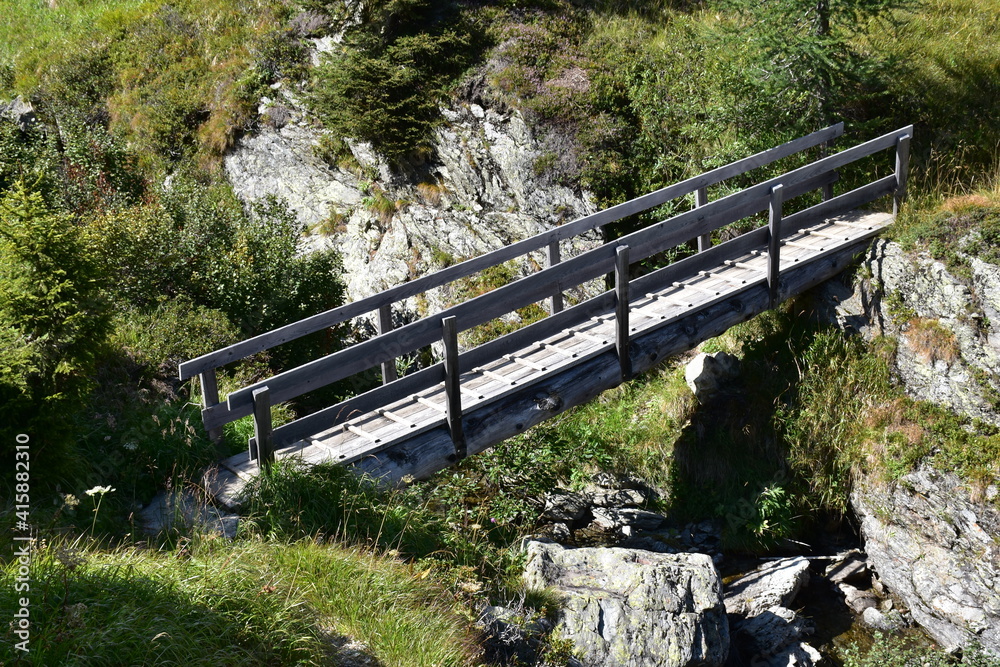 Fototapeta premium Am Karnischen Höhenweg
