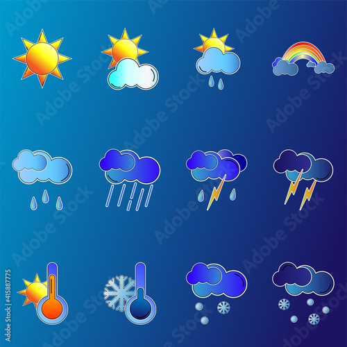 weather icons set