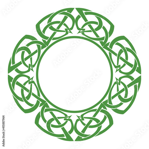 Stylized Celtic trinity knot  vector