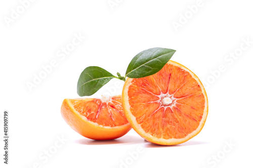 Fototapeta Naklejka Na Ścianę i Meble -  Orange on a white background