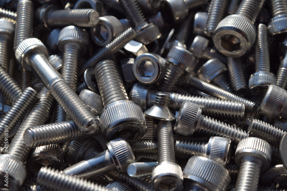 各種のボルトとネジ類 StockFoto Adobe Stock