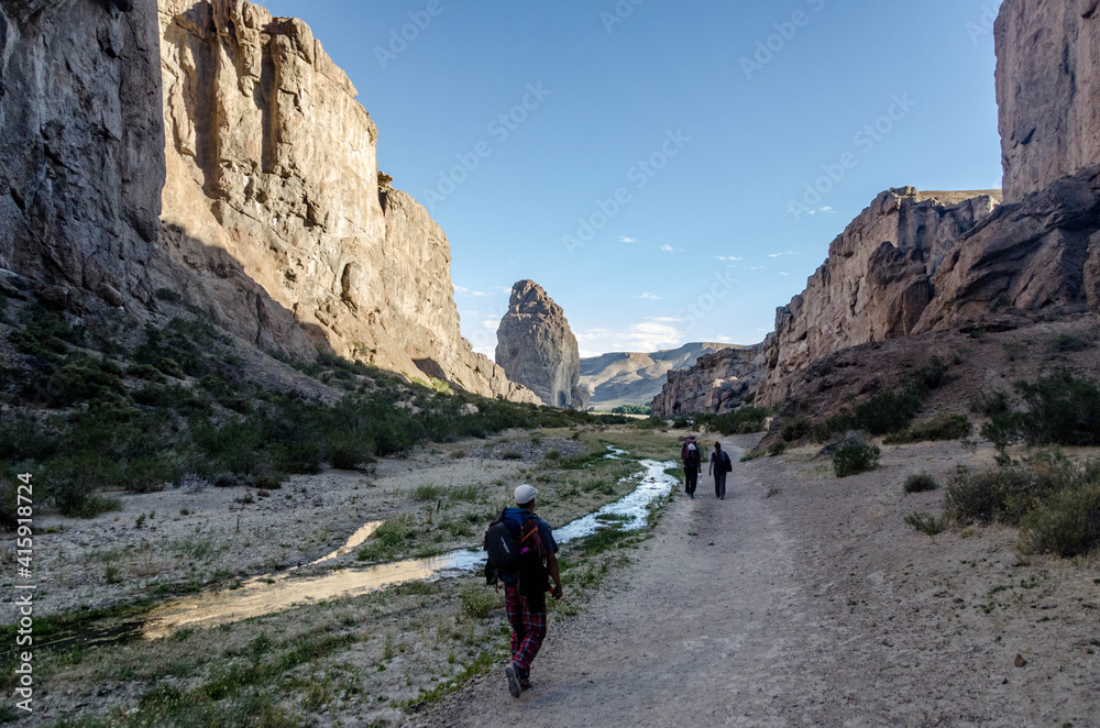 Fototapeta premium hiking in the mountains
