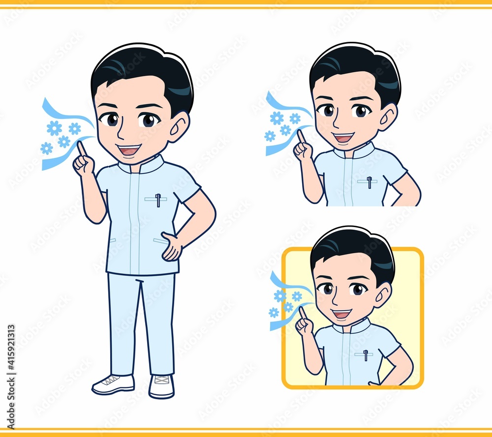 看護師の男性スタッフ 看護師の男性スタッフ
