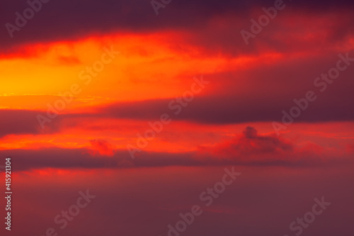 Martian sky . Surreal clouds background