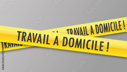 Logo travail à domicile.