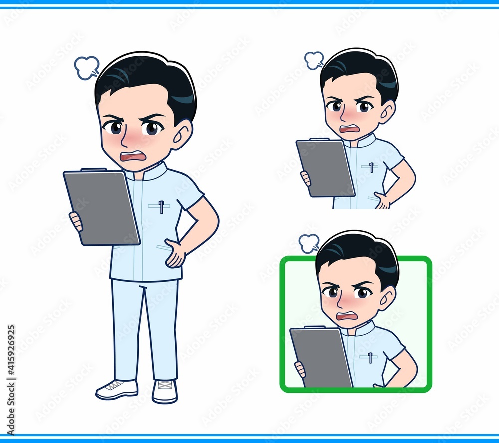 看護師の男性スタッフ