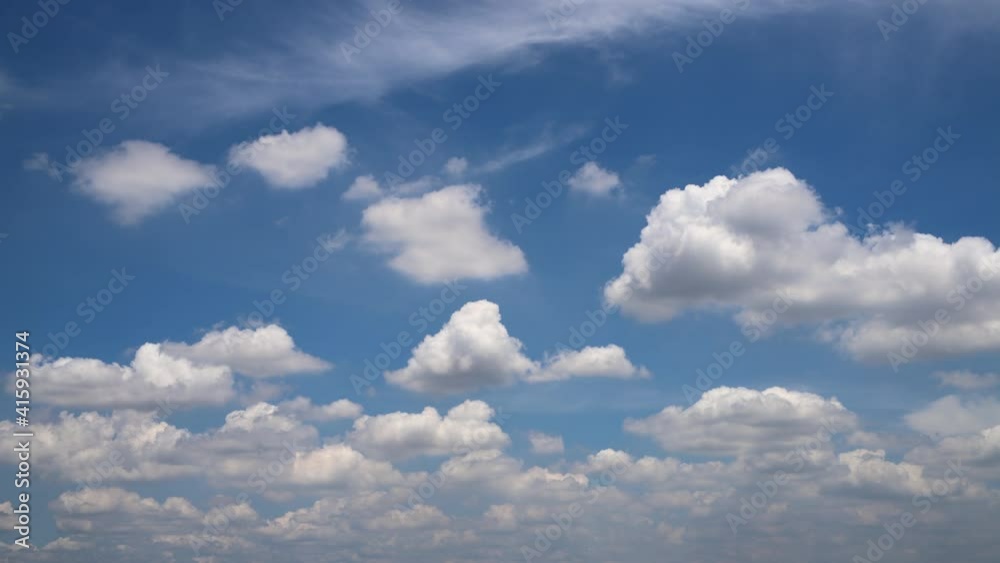 4k Blue sky white clouds. Puffy fluffy white clouds. Cumulus cloud cloudscape time lapse. Summer blue sky time lapse. Nature weather blue sky. White clouds background. Cloud time lapse background 4k Blue sky white clouds. Puffy fluffy white clouds. Cumulus cloud cloudscape time lapse. Summer blue sky time lapse. Nature weather blue sky. White clouds background. Cloud time lapse background