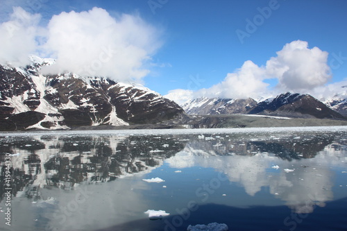 Reflections near the Hubbard Glacier  Alaska.