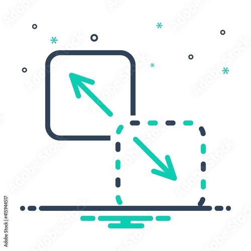 Mix icon for drag