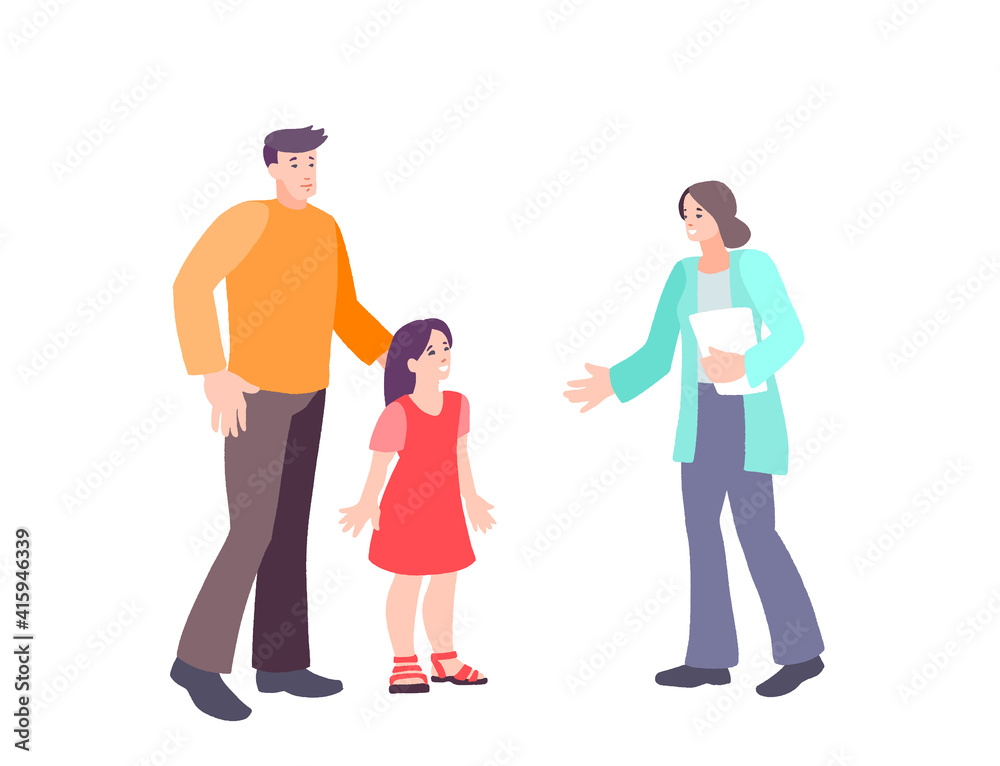 Welcome Dental Care. Children's dentist and happy patient with daddy. Welcome Dental Care. Children's dentist and happy patient with daddy.