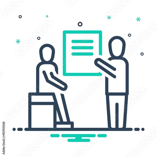 Mix icon for explain 