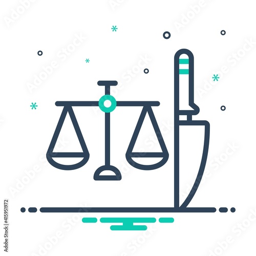 Mix icon for criminal