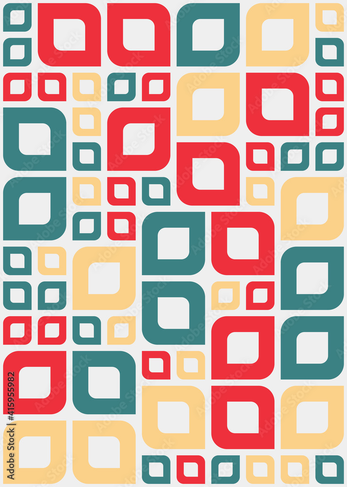 Abstract Geometric Pattern generative computational art illustration Abstract Geometric Pattern generative computational art illustration