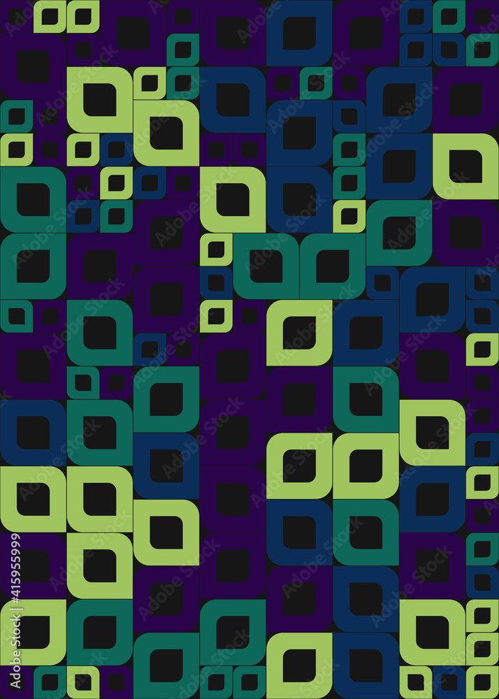 Abstract Geometric Pattern generative computational art illustration Abstract Geometric Pattern generative computational art illustration