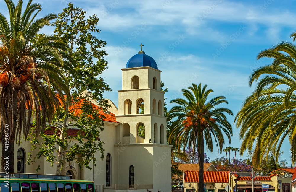 Catholic Church in downtown San Diego,California,United States of America.