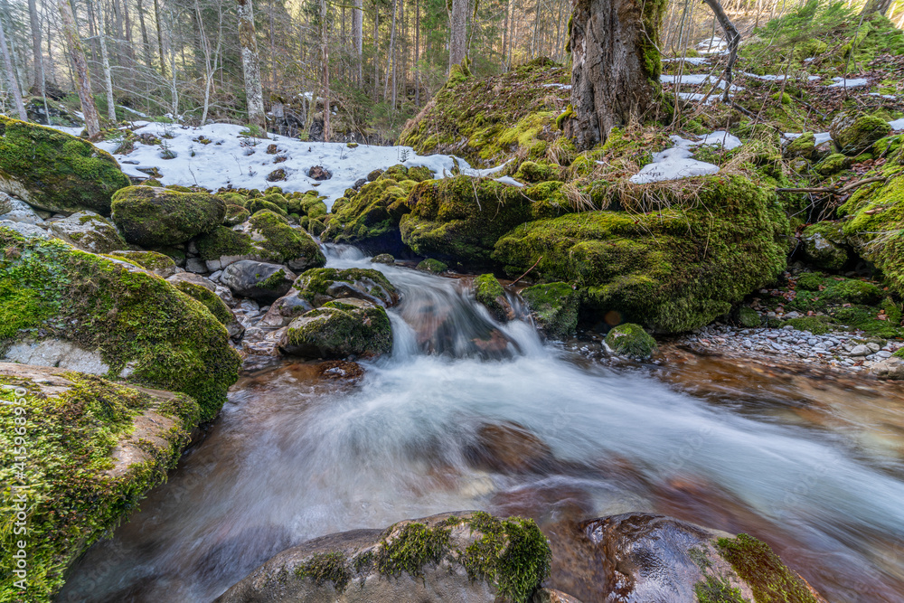 Obraz premium Hartelsgraben im Gesäuse - Steiermark