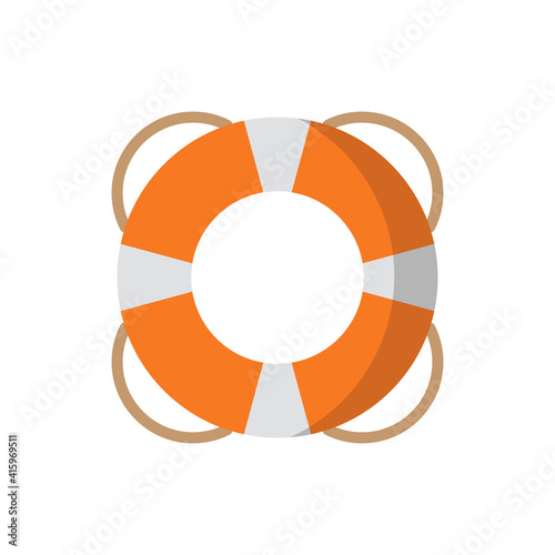 lifebuoy icon vector illustration design