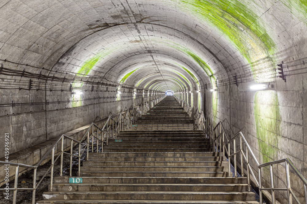 群馬県水上町 土合駅 群馬県水上町 土合駅