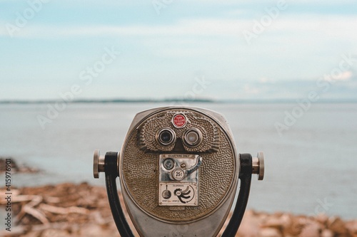 Coin-Operated Binoculars