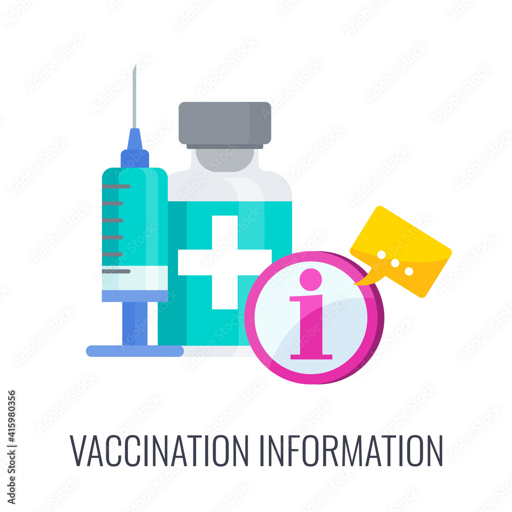 Vaccination schedule. Doctor with huge syringe and dose of vaccine. Vaccination schedule. Doctor with huge syringe and dose of vaccine.
