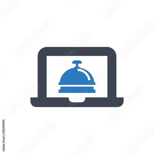 Online booking icon