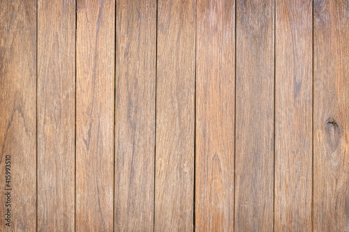 Old brown wooden wall panel texture Background