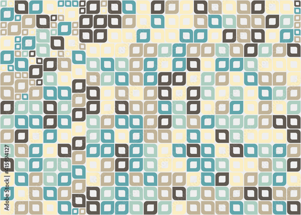 Abstract Geometric Pattern generative computational art illustration Abstract Geometric Pattern generative computational art illustration