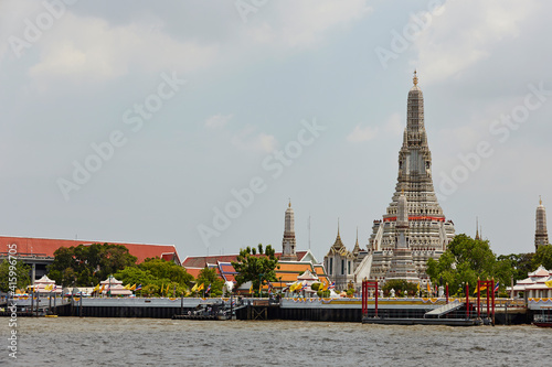 Landscape around the river Bangkok, Thailand  © mnimage