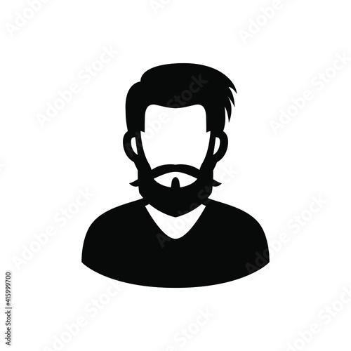 Man with mustache avatar icon