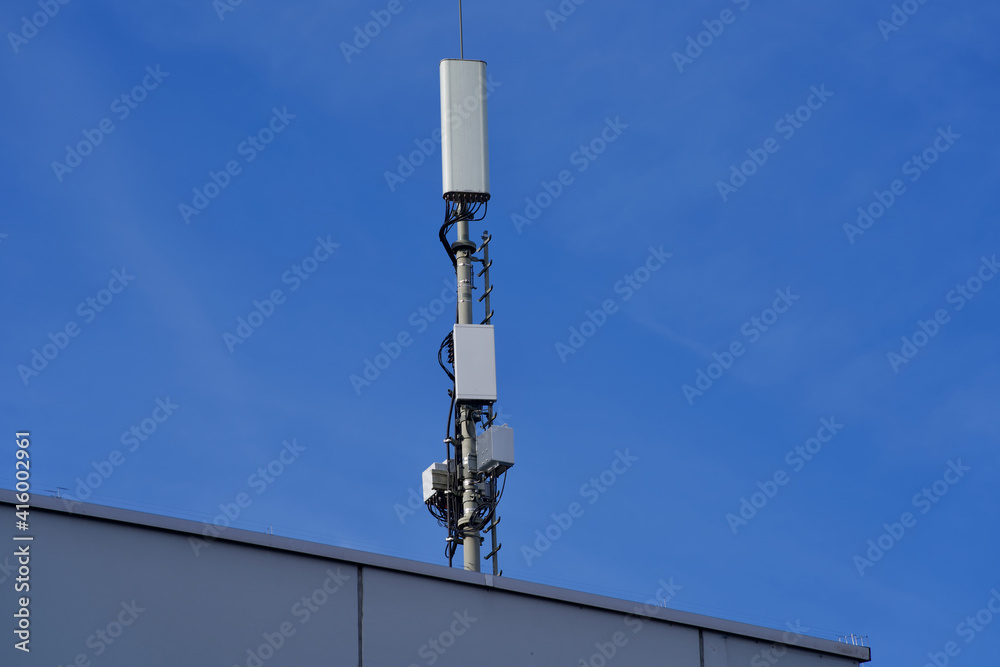 Communications antenna near Zurich Airport, Switzerland. Communications antenna near Zurich Airport, Switzerland.