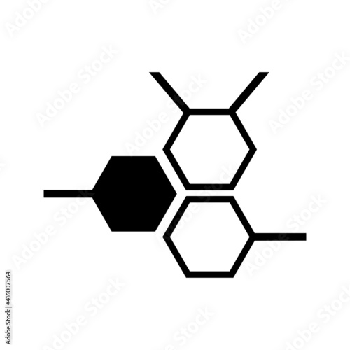 Chemical lab vector icons set. research illustration sign collection. laboratory and biotechnology symbol.