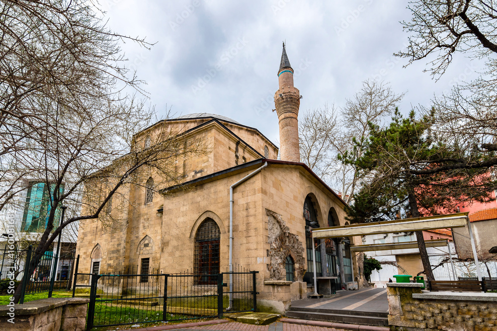 Karagoz Ahmed Pasha Mosque in Kutahya City of Turkey