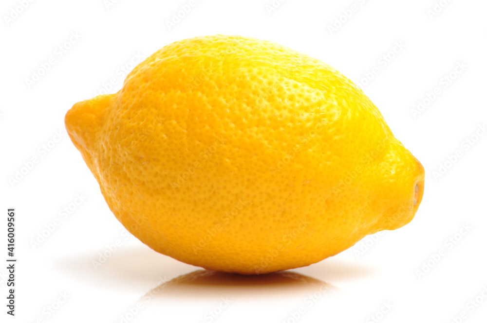 lemon isolated on white