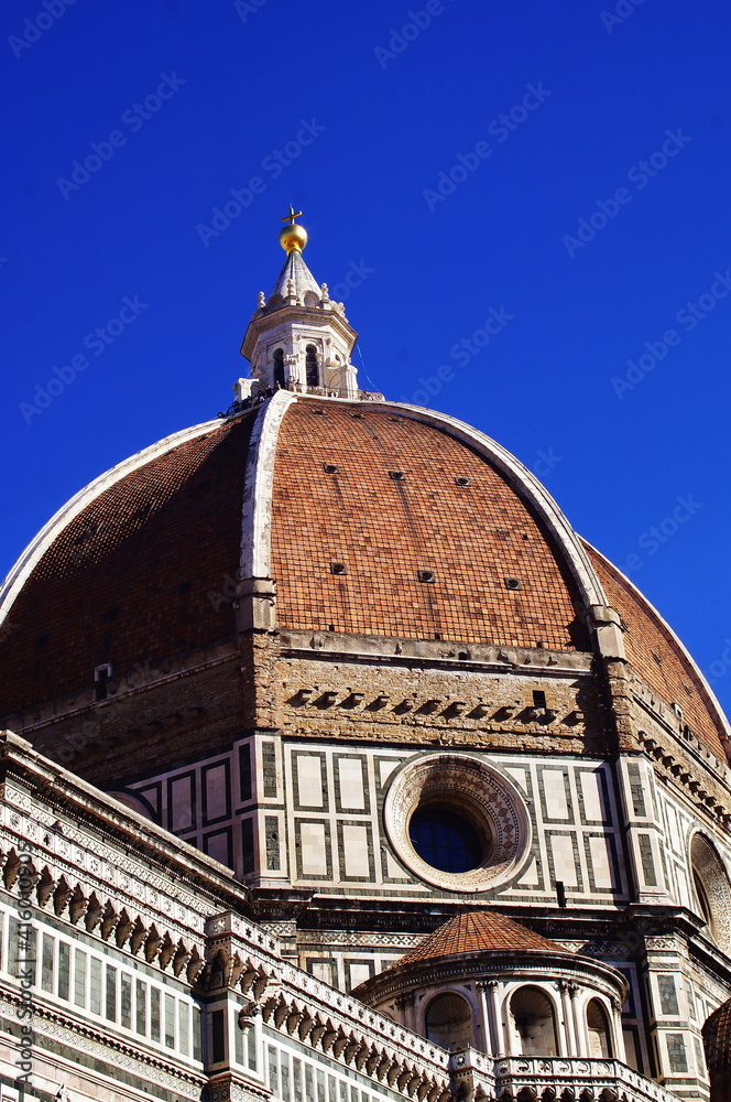 Dome of the cathedral of Florence, Italy