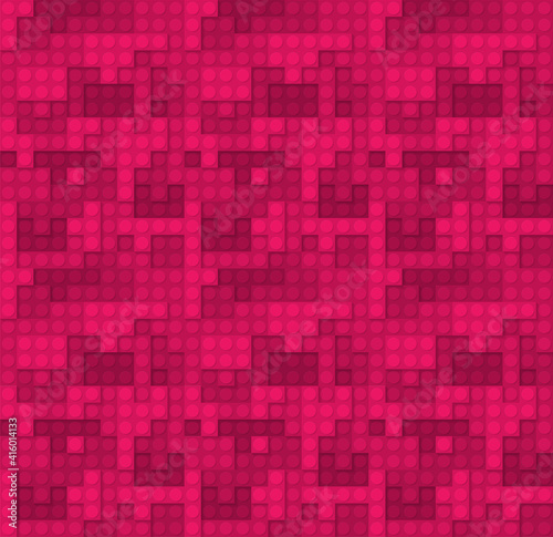 Constraction kit elements pink background