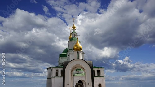 Danilov Monastery (also Svyato-Danilov Monastery or Holy Danilov Monastery), to have been founded in the late 13th century. Moscow, Russia photo