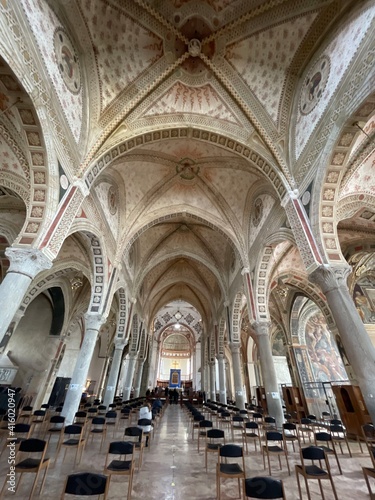 Milano, interno della Basilica di Santa Maria delle Grazie photo