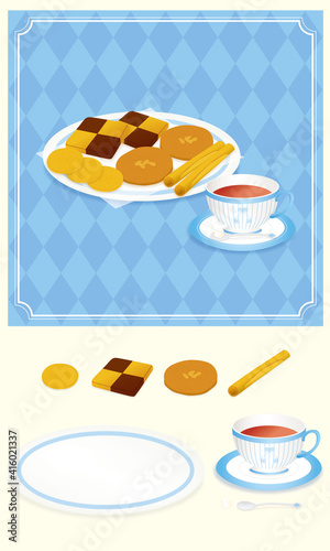 illustration of a cookies