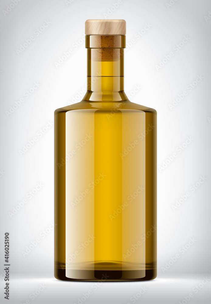 Transparent Color Glass Bottle Transparent Color Glass Bottle