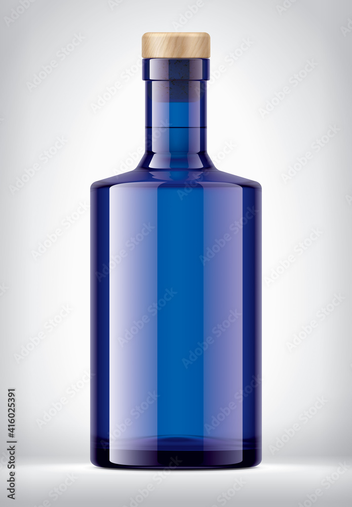 Transparent Color Glass Bottle Transparent Color Glass Bottle